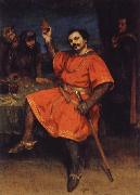 Gustave Courbet Louis Gueymard as Robert le Diable oil on canvas